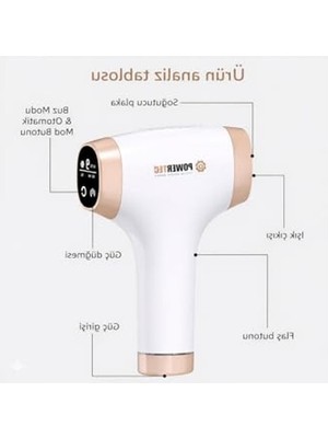 Odea Otomatik Lazer Epilasyon Cihazı 999.999 Atım