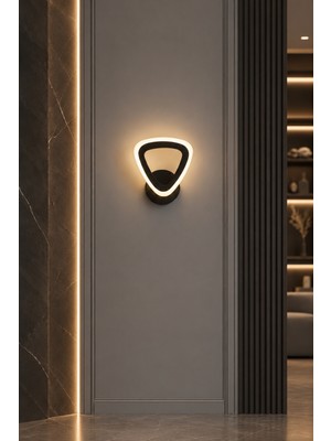 Markatech MS39006-1 Siyah 3 Renk LED Aplik 1 Adet