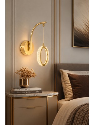 Markatech Senfoni Gold 3 Renk LED Aplik