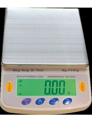 Hace Bazaar Diamond Dijital Göstergeli Profesyonel Hassas Kuyumcu Terazi NVZ-1978 DJ602A (3 Kg-0.01) -Hcb
