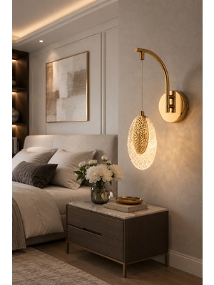 Markatech Elmas Gold 3 Renk LED Aplik