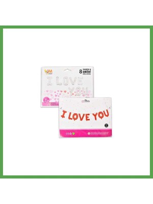 Bezos SVN-105 Balon I Love You 1 Adet Mgc