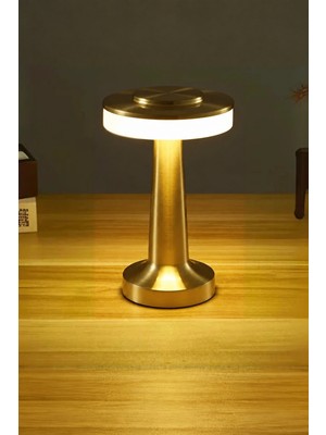Markatech Oslo Gold 3 Renk LED Masa Lambası