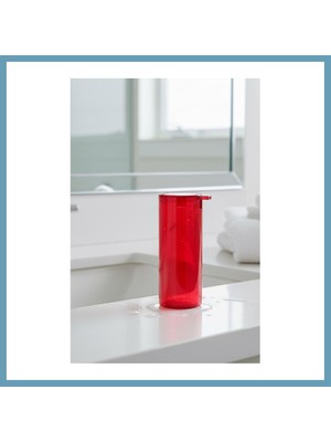 Bezos Kırmızı Akrilik Sıvı Sabunluk 250 ml MBT06