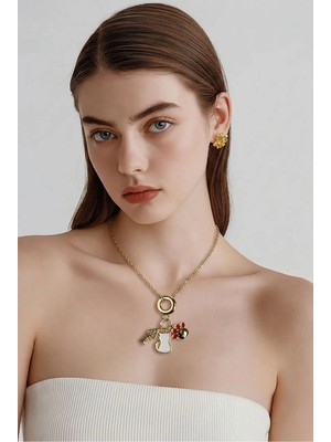 B&t Çelik Charm Kolye