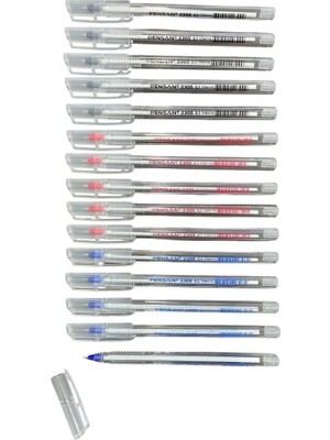 Tr 2305 Iğne Uçlu Kalem, 0.5 Mm, Üçgen Gövde, 15'li Set, Siyah-Mavi-Kırmızı