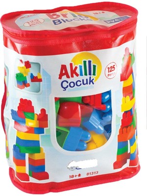 Colezium 01313 Akıllı Çuk Blokları 125 Parça