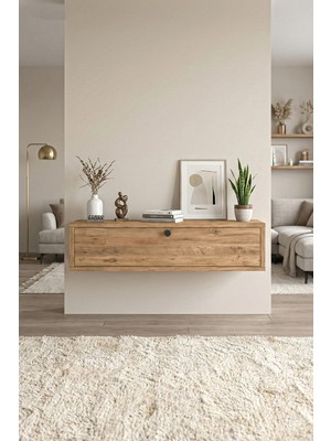 Elarque Modern Tek Kapaklı Dekoratif Dresuar 80 cm