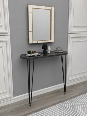 Elarque Mermer Desenli 60 x 18 cm Dresuar