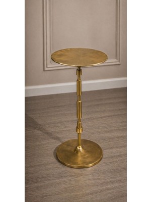 Elarque Gold Dekoratif Sehpa