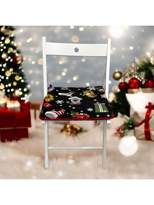 Elarque Sandalye Minderi 40 x 40 Lüks Evim