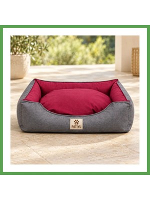 Bezos Aura Premium Yatak - Bordo / Medium Mgc
