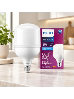 Be 20W 6500K E27 Mini Torch LED Ampul 2050 Lumen Najmaddin