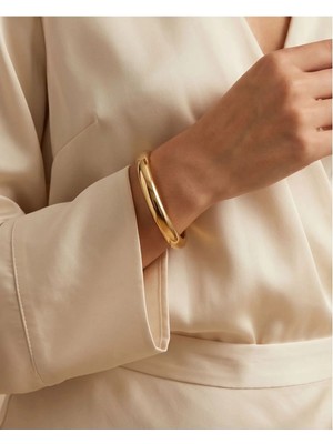 B&t Gold Renk Modern Tasarım Trend Kadın Bileklik