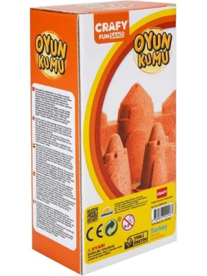 Fun Dough Kinetik Kum 1000 G Turuncu