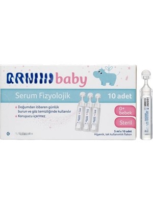 Baby Serum Fizyolojik 5 ml x 10 Flakon