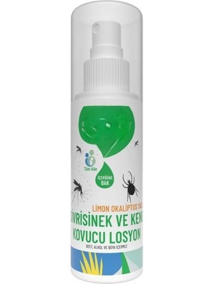 %100 Doğal Sivrisinek ve Kene Kovucu Sprey Krem 100 ml