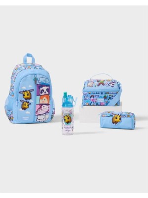 Smiggle Minecraft Essentials Okul Çantası 4'lü Set