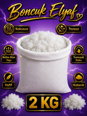 Elarque 2 Kilogram Boncuk Elyaf