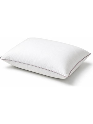 Elarque Biyeli Yastık 50X70 cm 900 gr Boncuk Silikon Elyaf Dolgulu - Pudra
