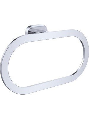 Elarque Livorno Havluluk Yuvarlak 24 cm Krom