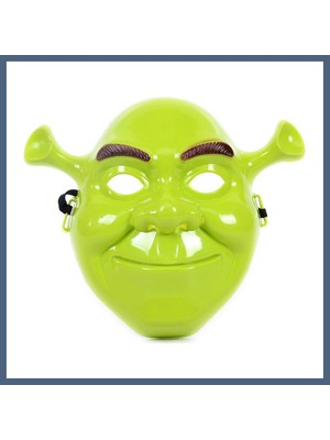Bezos Yeşil Shrek Maskesi 21X25 cm BZS10
