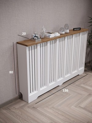 Elarque Petek Üstü Dekoratif Dresuar Kalorifer Gizleme Antre Konsolu