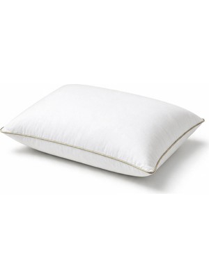 Elarque Biyeli Yastık 50X70 cm 1100 gr Boncuk Silikon Elyaf Dolgulu - Bej