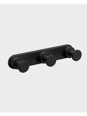 Elarque Tecno Üçlü Askı Mat Siyah