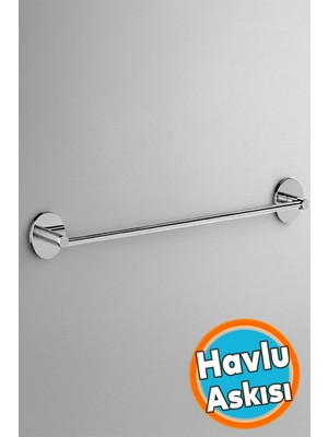 Elarque Duvar Tipi Paslanmaz Çelik Havluluk 40 cm
