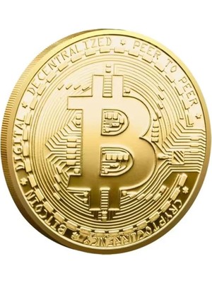 Die Grup Bitcoin Hatıra, Altın Bitcoin Jetonu, Bitcoin (Bitcoin, 1)