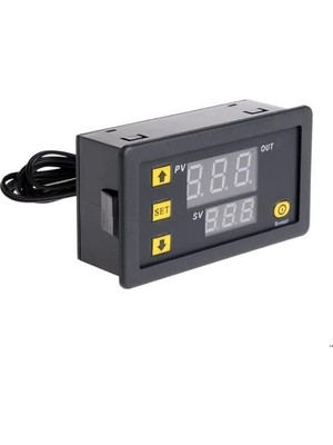 Die Grup Röle Çıkışı Dijital Sıcaklık Kontrol Cihazı - 20A - 12V
