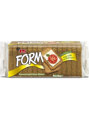 Die Grup Eti Form Kızartılmış Kepekli Ekmek Dilimleri 138 G
