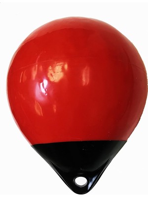Die Grup Kufa Kırmızı/siyah 30,48 cm Çap (Şişirilmiş Boyut: 30,48 cm x 38,1 Cm) Işaret Şamandıra Demiri Çapa Kaldırma Şamandıra A30