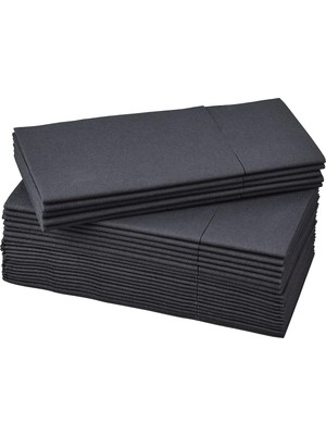Die Grup Ikea Mottaga Peçete Siyah 38X38 cm 80342900