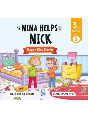 TeknoKapsül Nina Helps Nick – Happy Kids Stories 3 3. Sınıf Ingilizce Hikaye