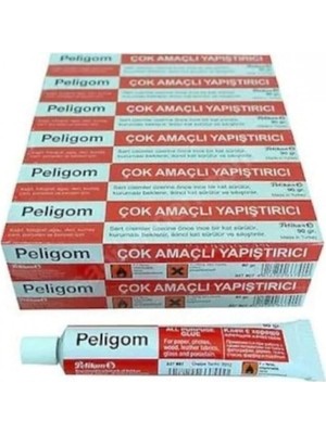 Die Grup Peligom Pelikan 90 gr Solventli Sıvı Yapışırıtcı 12'li Paket