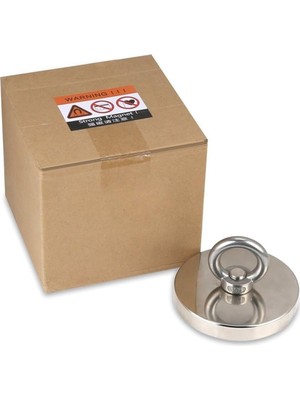 Die Grup Dünya Magnet Süper Güçlü Halkalı Büyük Neodyum Pot Mıknatıs, 60MM Çap, Dekorasyon Mıknatıs Magnet Fishing