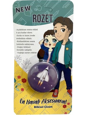 Die Grup Rosmarin Lilafix Kafa Biti Tedavisi, Bitkisel Kovucu, Doğal Kız Çocukları Için Saç Bantları Klipsler, Erkek Göğüs Rozeti, Bitlere Karşı Iğne Önleme 5'li Paket (Erkek Çocuk Rozeti 5 Adet)