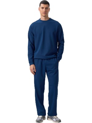 Die Grup Tommy Lıfe Tommylıfe Yüzeyi Dokulu Oversize Eşofman Takım, T17ER-85275