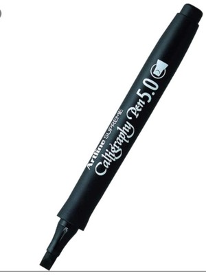 Die Grup Artline-Supreme Calligraphy Teknik Çizim Kalemi 5.0mm Siyah