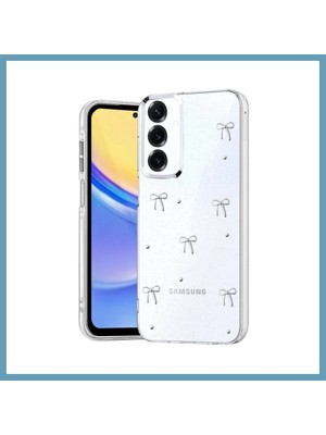 Bezos Samsung Galaxy A15 4g Uyumlu Fiyonk Desenli Kapak - Desen 5 MBT06