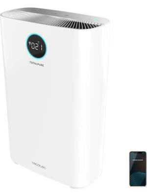 Die Grup Totalpure 2500 Bağlı Hava Temizleyici, 200 Cadr, 65M3 Kapsama, LED Ekran, Wi-Fi Kontrolü