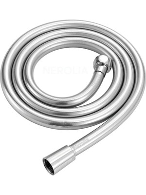 Nerolia 200 cm Paslanmaz Rakorlu Pvc Hortum - Patlamaz ve Güvenli