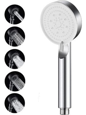 Nerolia Bath Duş Seti Başlığı - 5 Fonksiyonlu Masaj Etkili Abs El Duşu
