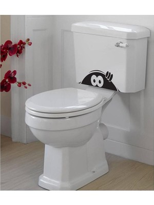 Die Grup I See You Klozet Sticker 6X27 cm /2 Adet Banyo Sticker, Klozet Sticker Banyo Sticker, Klozet Sticker, Banyo Sticker Tuvalet Sticker Cam Sticker Duvar Sticker