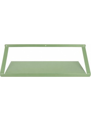 Die Grup Ziglat 150 Serisi Endüstriyel Duvar Tipi Raf 700X200X150 mm Yeşil | 20 kg Taşıma Kapasiteli