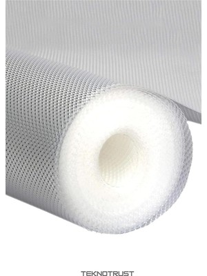 Die Grup Mutfak Kaydırmaz Şeffaf Raflık Kaymaz Dolap Içi Çekmece Örtüsü Pvc 45X300 cm Koruyucu Eva Kalın