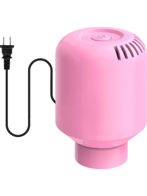 Die Grup Vakumlu Saklama Torbaları Için Elektrikli Hava Pompası - 5000PA Emiş Gücü, 55W Enerji Tasarruflu, Kullanışlı ve Hızlı Vakum Torbası Pompası - Seyahat Için Mükemmel (Pembe)