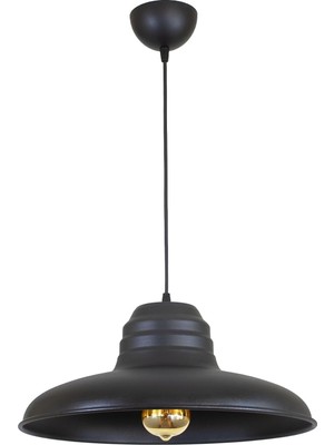 Die Grup Retro Rustik Model Modern Metal Tekli Sarkıt Avize Cafe NOCOLOR-8EA3D220 Tek Ebat 3506-SVM5B